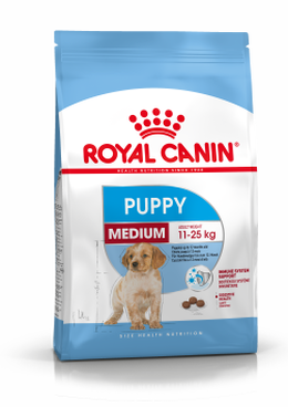Royal Canin Medium Puppy 4 kg Cucciolo Granturco, Trinciapollo