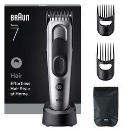 Braun HC7590 tagliacapelli Nero, Argento 17 Nichel-Metallo Idruro (NiMH)
