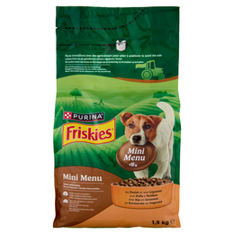 PURINA FRISKIES Mini Menu Pollo e Verdure 1,5kg