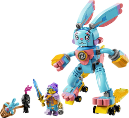 LEGO DREAMZzz 71453 Izzie e il Coniglio Bunchu, Figura di Animale Giocattolo da Costruire in 2 Modi Basato sullo Show TV