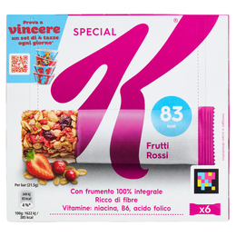 Kellogg's Special K Frutti Rossi 6 x 21,5 g