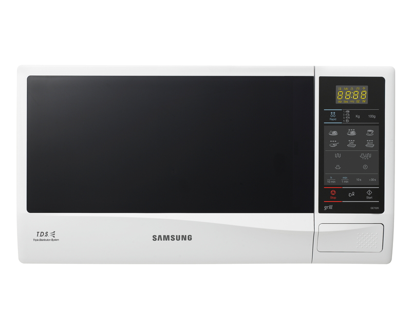 Samsung GE732K forno a microonde Superficie piana Microonde con grill 20 L  750 W Bianco | Carrefour