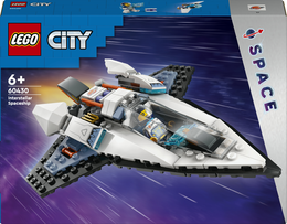 LEGO City 60430 Astronave Interstellare, Giocattolo, Gioco Spaziale per Bambini 6+ Anni con Navicella, Minifigure e Drone Robot