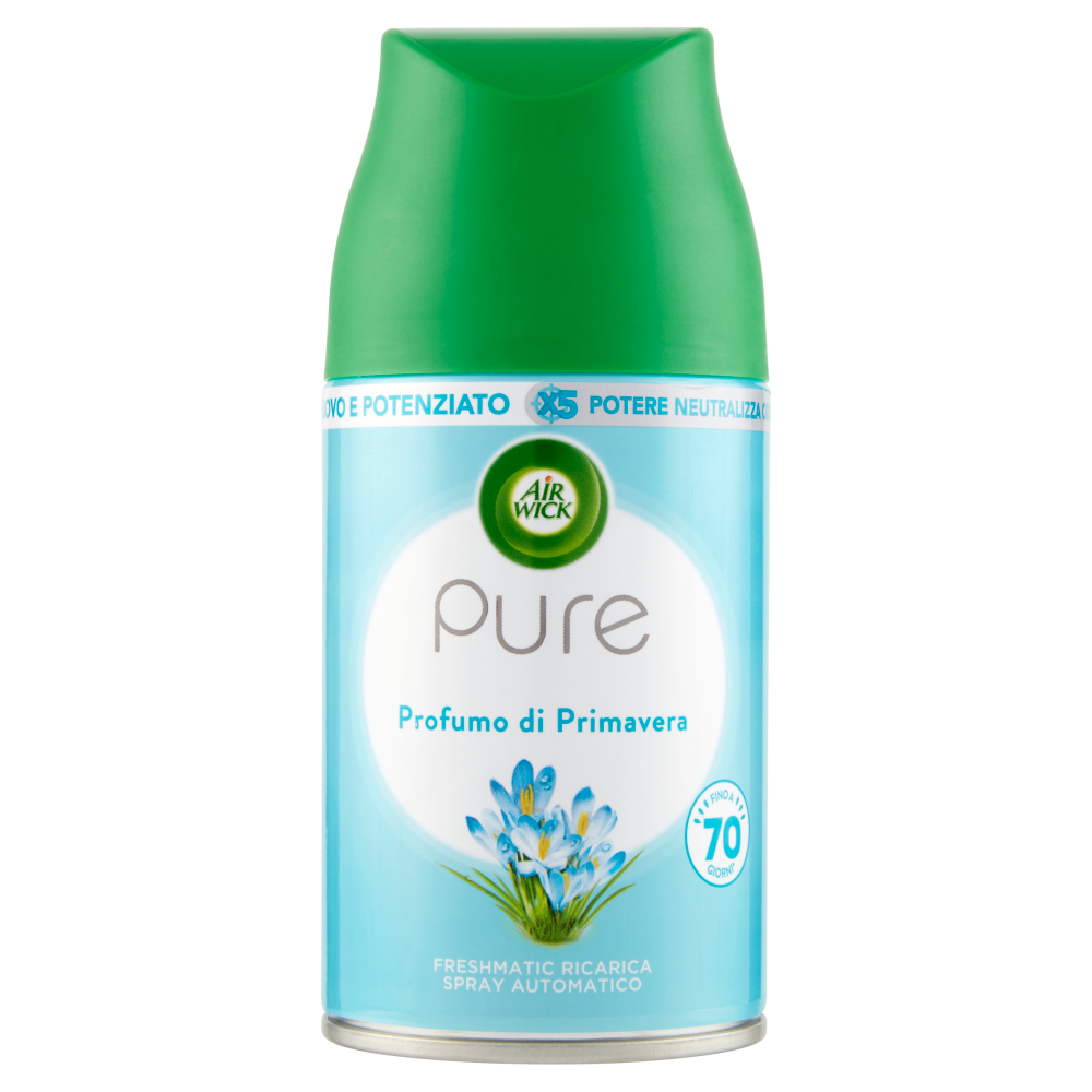 Air Wick Freshmatic Ricarica Pure Profumo di Primavera Profumatore per ambiente 250 ml