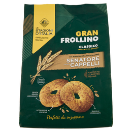 Le Stagioni d'Italia Gran Frollino Classico Senatore varietà Cappelli 430 g