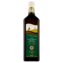 Fabbri Poggio de' Passeri Olio Extra Vergine di Oliva Toscano IGP 750 ml