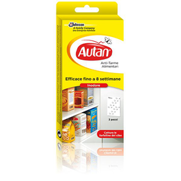 Autan Trappola Antitarme Alimentari per Dispensa Cucina, 1 confezione contenente 3 trappole adesive
