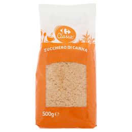 Carrefour Classic Zucchero di Canna 500 g