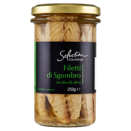 Carrefour Selection Filetti di Sgombro in olio di oliva 250 g