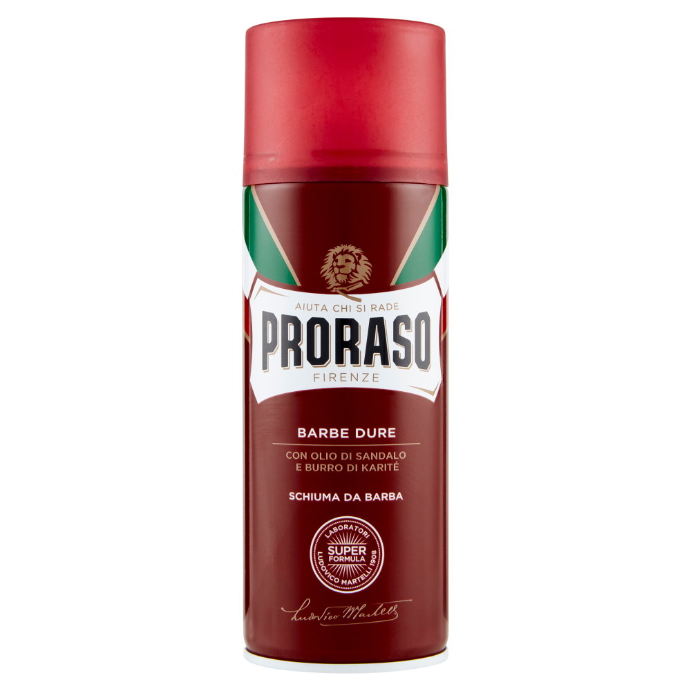 Proraso Schiuma da Barba Barbe Dure 400 ml