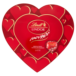 Lindt Lindor scatola cuore latte 96 g