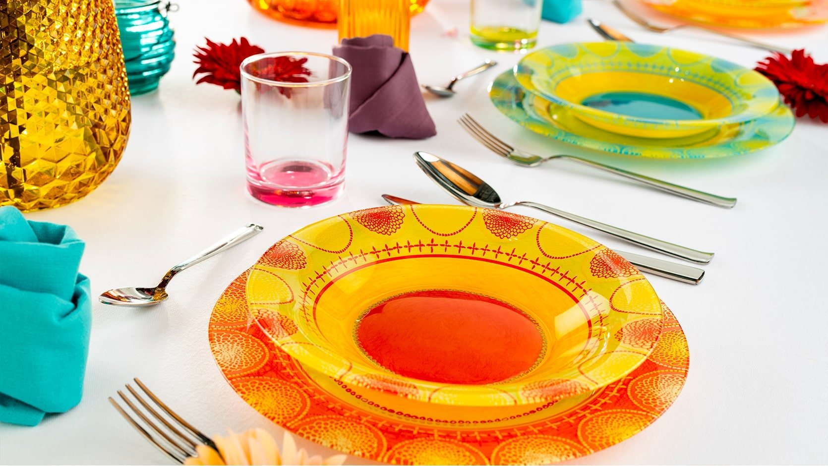 Come decorare la tua tavola: tramonto d'estate