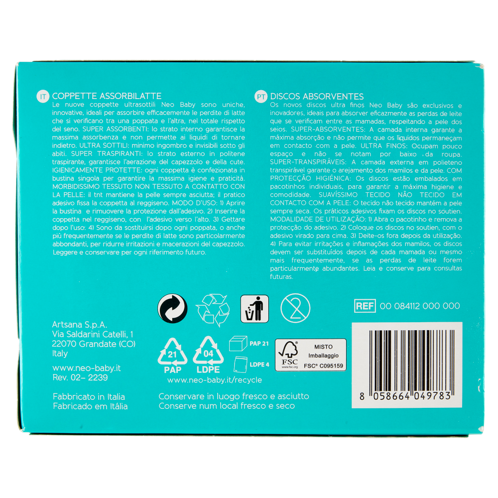 neo Baby Mamma Coppette Assorbilatte 30 pz