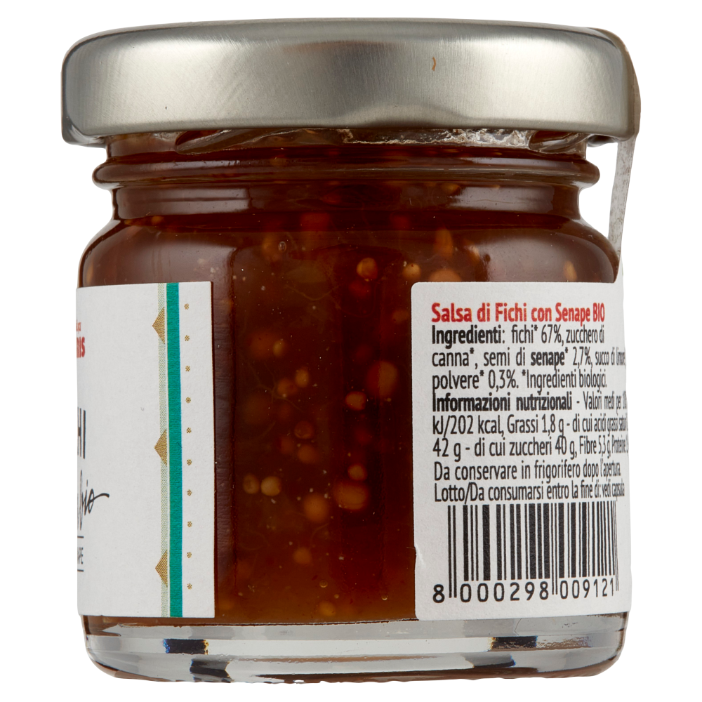 Lazzaris Fichi salsa bio con Senape 40 g