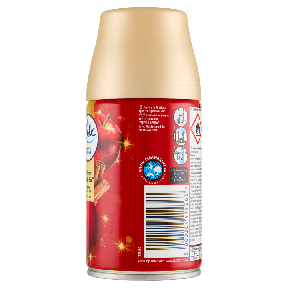 Glade Automatic Spray Ricarica, fragranza Warm Apple Pie 269 ml