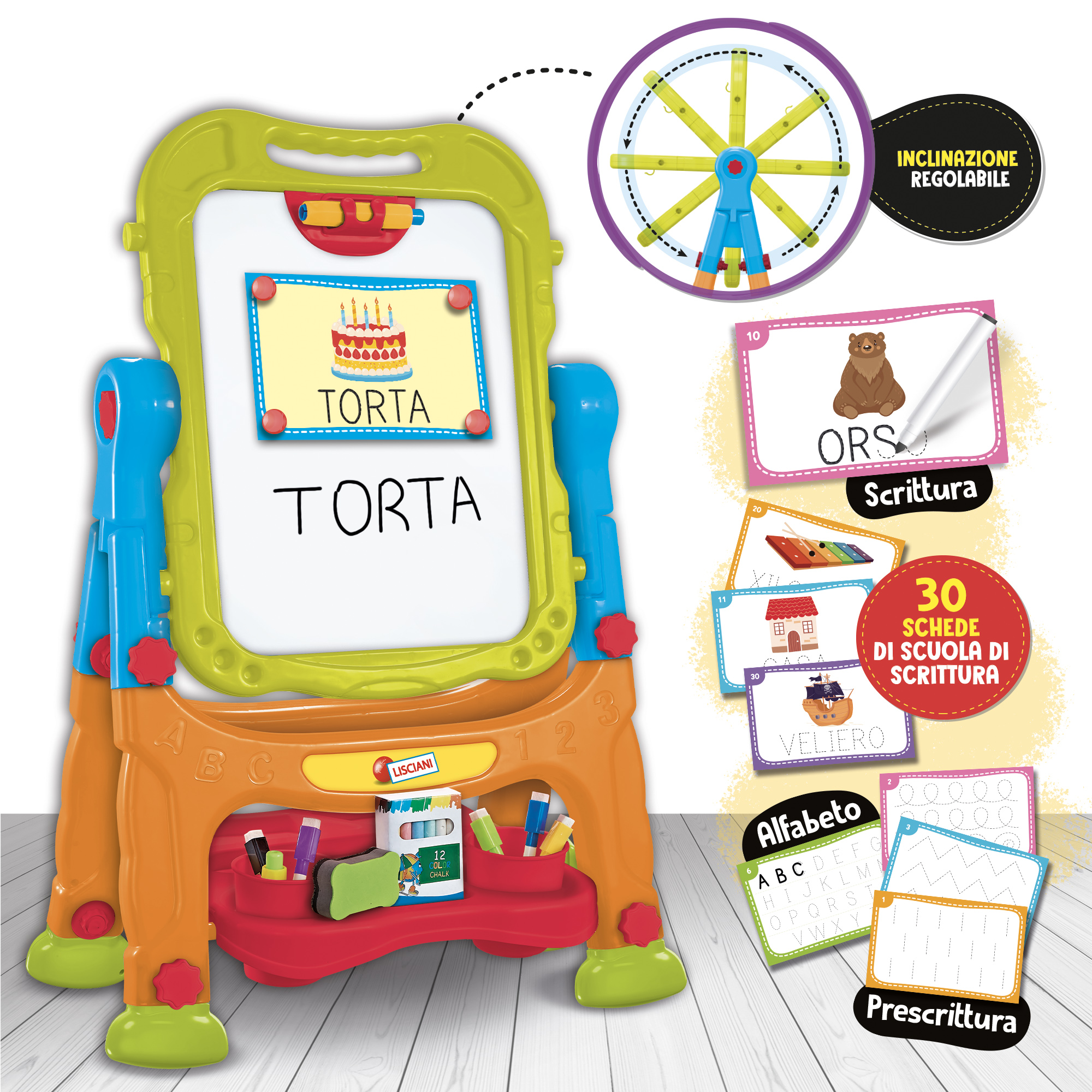 Lisciani Carotina Lavagna Educativa