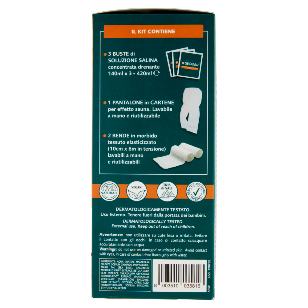 Geomar Kit Bende Drenanti con Tris di Sali