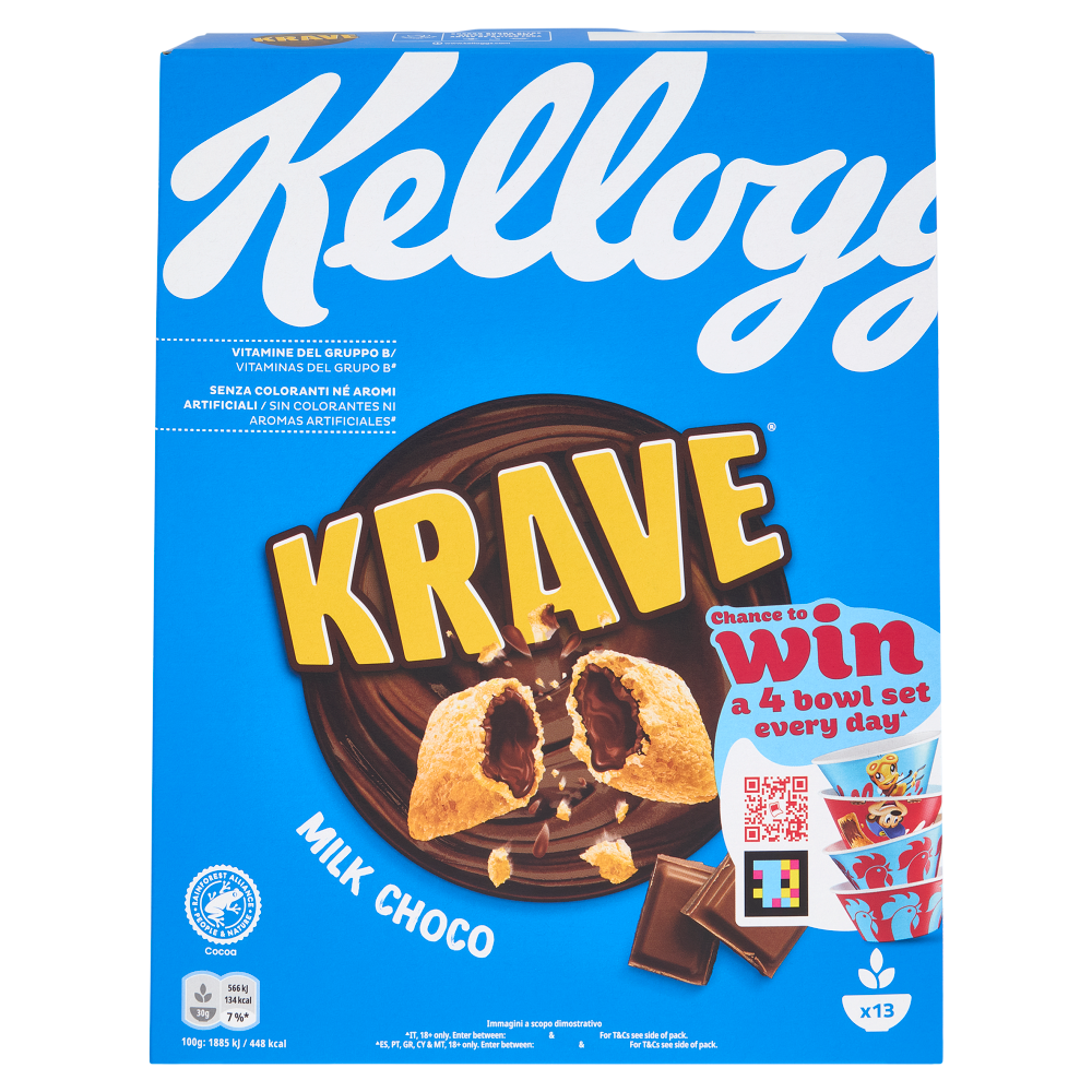 Kellogg's Krave Milk Choco 410 g
