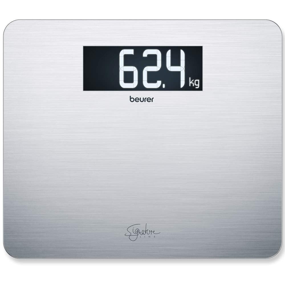 Beurer GS 405 Signature Line Bilancia in Acciaio Inox XXL con Portata fino a 200 kg