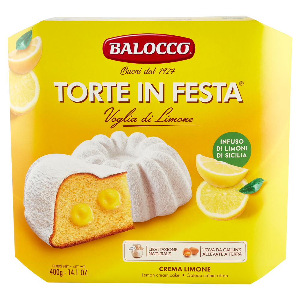 Balocco Torte in Festa Voglia di Limone 400 g