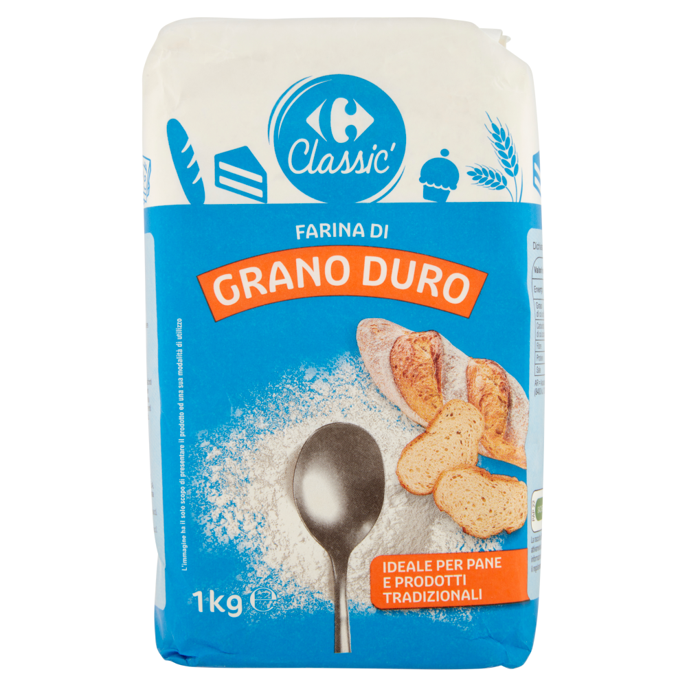 Carrefour Classic Farina di Grano Duro 1 kg