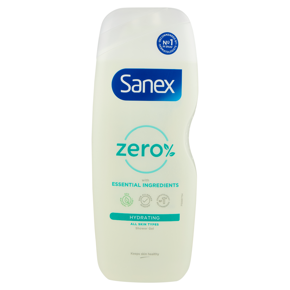Sanex bagnoschiuma Zero Hydrating tutti i tipi di pelle 600 ml Carrefour
