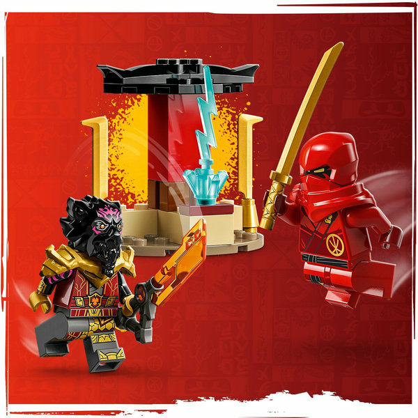 LEGO NINJAGO Battaglia su auto e moto di Kai e Ras