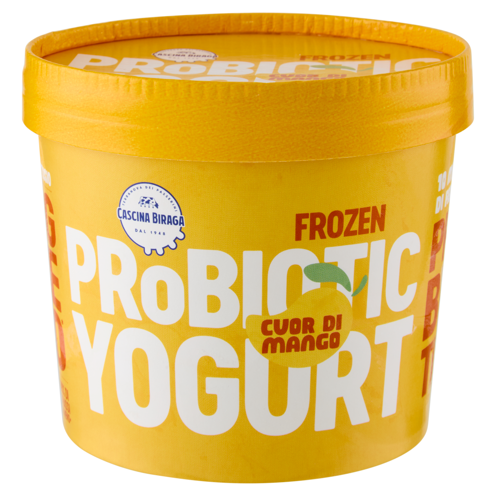 Cascina Biraga Frozen Probiotic Yogurt Cuor di Mango 320 g