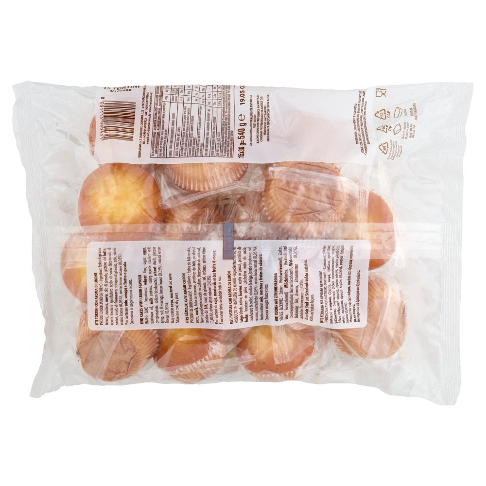 Beniamino Tortini al Limone 15 x 36 g