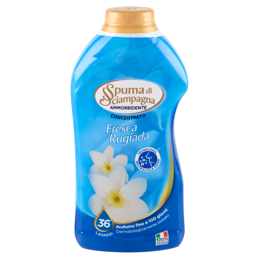 Spuma di Sciampagna Ammorbidente Concentrato Fresca Rugiada 720 ml 