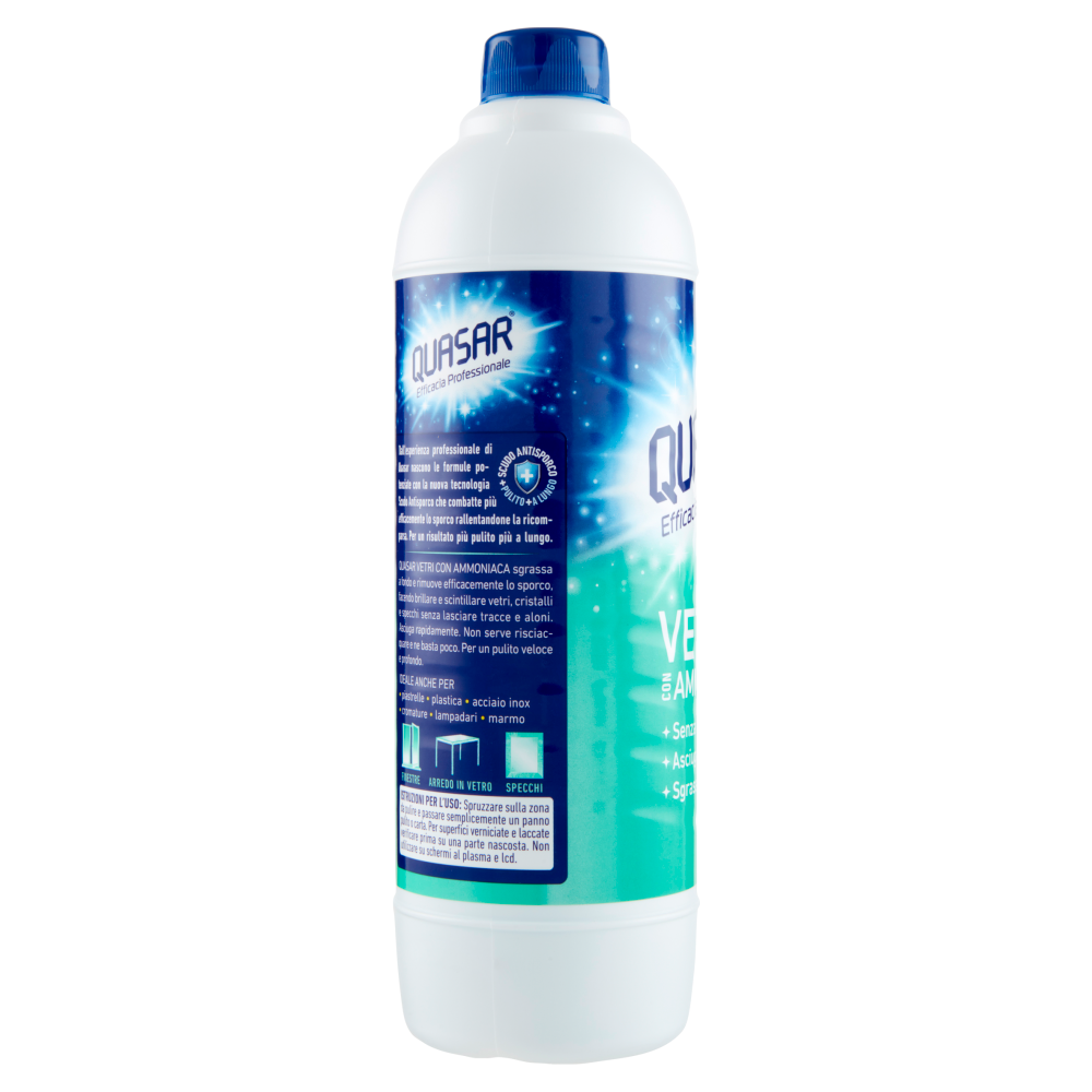 Quasar Vetri con Ammoniaca Ricarica 580 ml