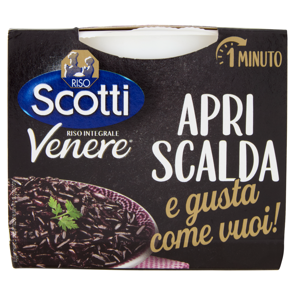 Riso Scotti Apri Scalda e gusta come vuoi! Riso Integrale Venere 200 g