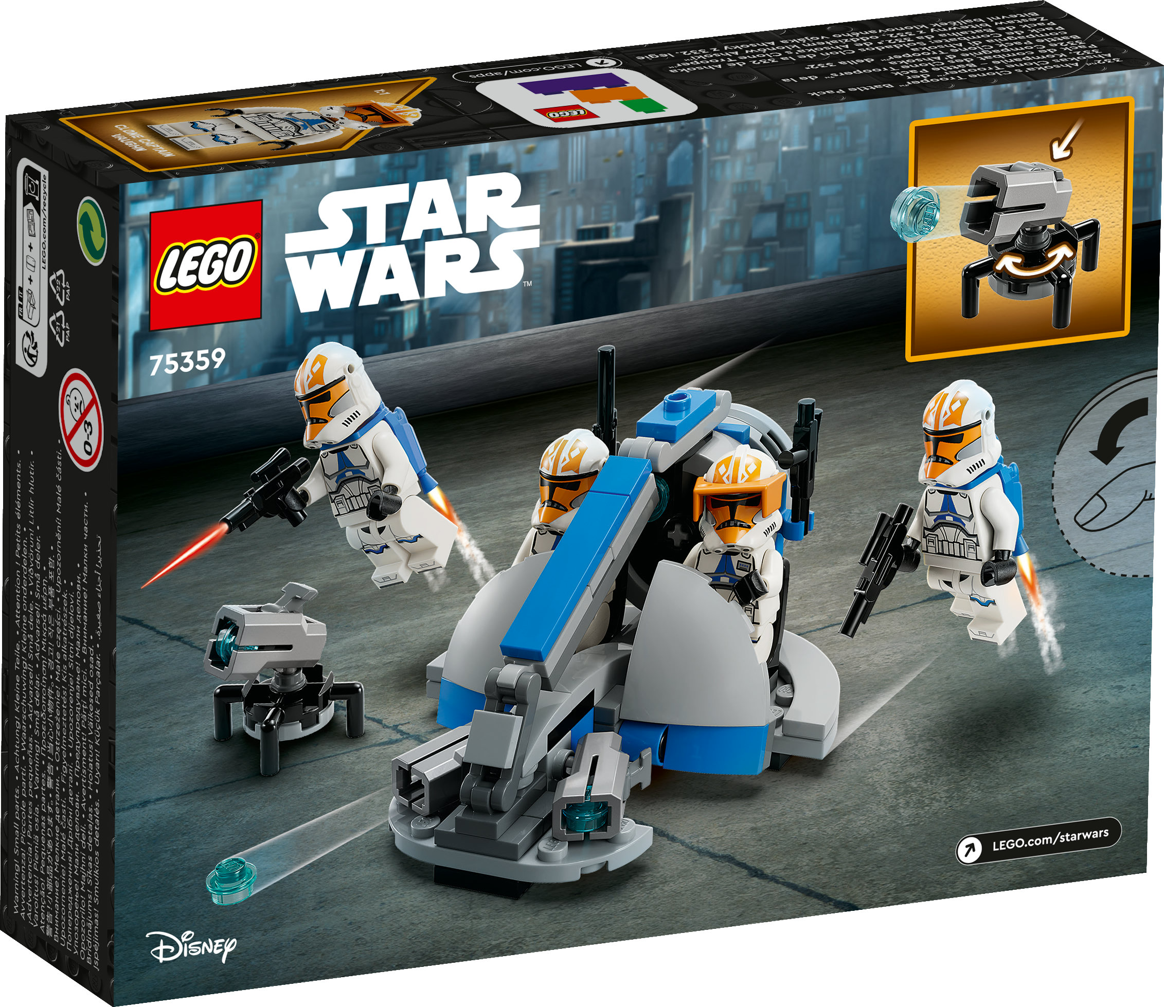 LEGO Star Wars Battle Pack Clone Trooper™ della 332a compagnia di Ahsoka
