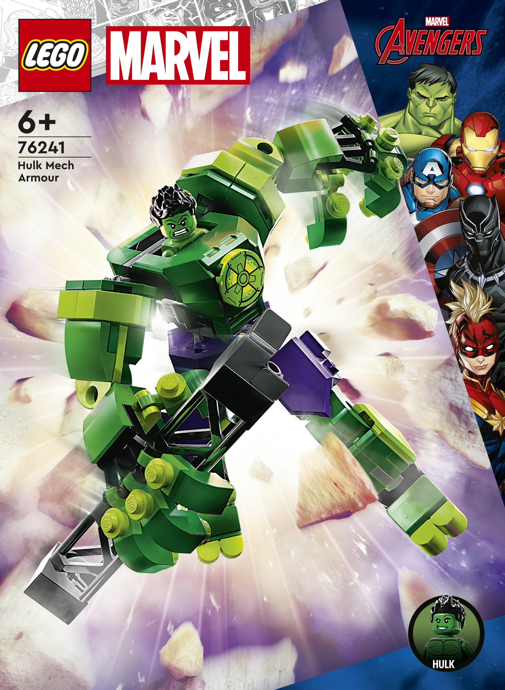 LEGO Marvel Avengers Armatura Mech Hulk