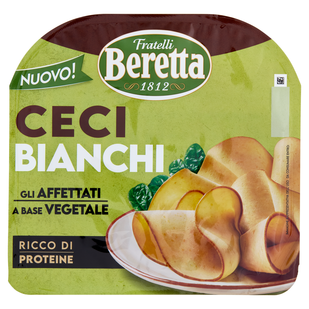 Fratelli Beretta Gli Affettati a Base Vegetale Ceci Bianchi 90 g