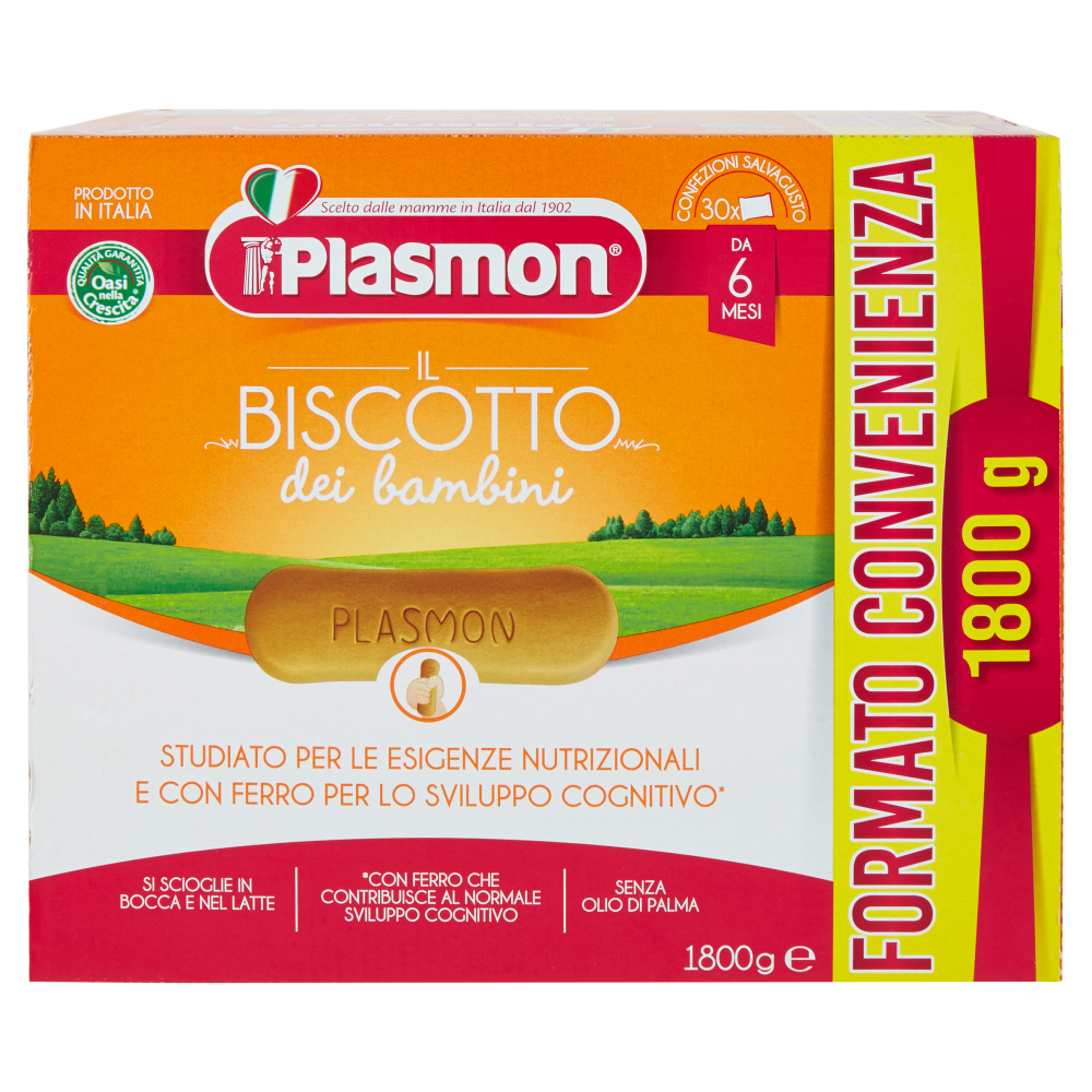 Plasmon il Biscotto dei bambini 1800 g