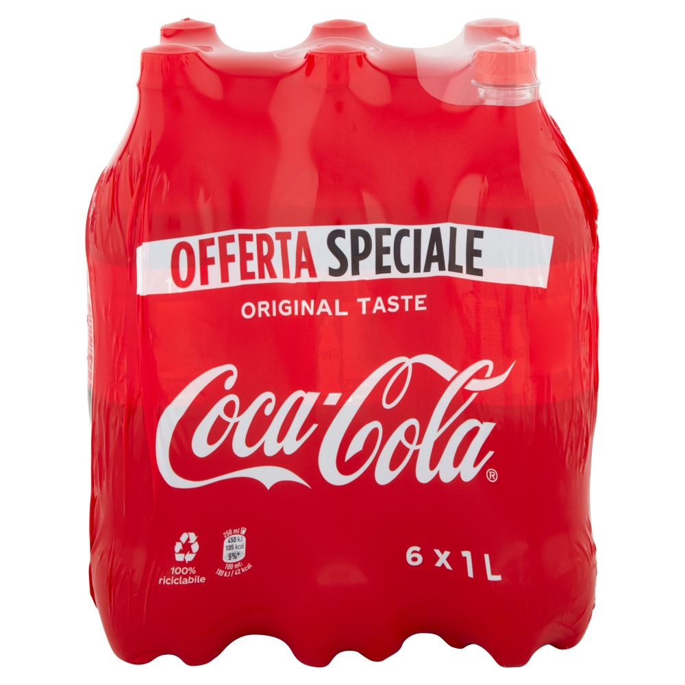 COCA-COLA Original Taste 1L x6 (PET) - Offerta speciale