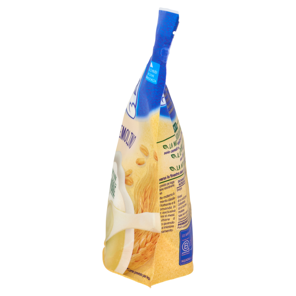 MELLIN Semolino, Confezione Apri&Chiudi, dall'inizio dello Svezzamento, 200g