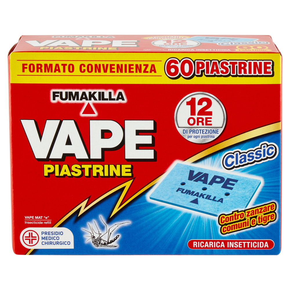 VAPE Piastrine Classic 60 pz
