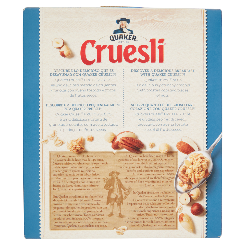 Quaker Cruesli Frutta Secca 375 g