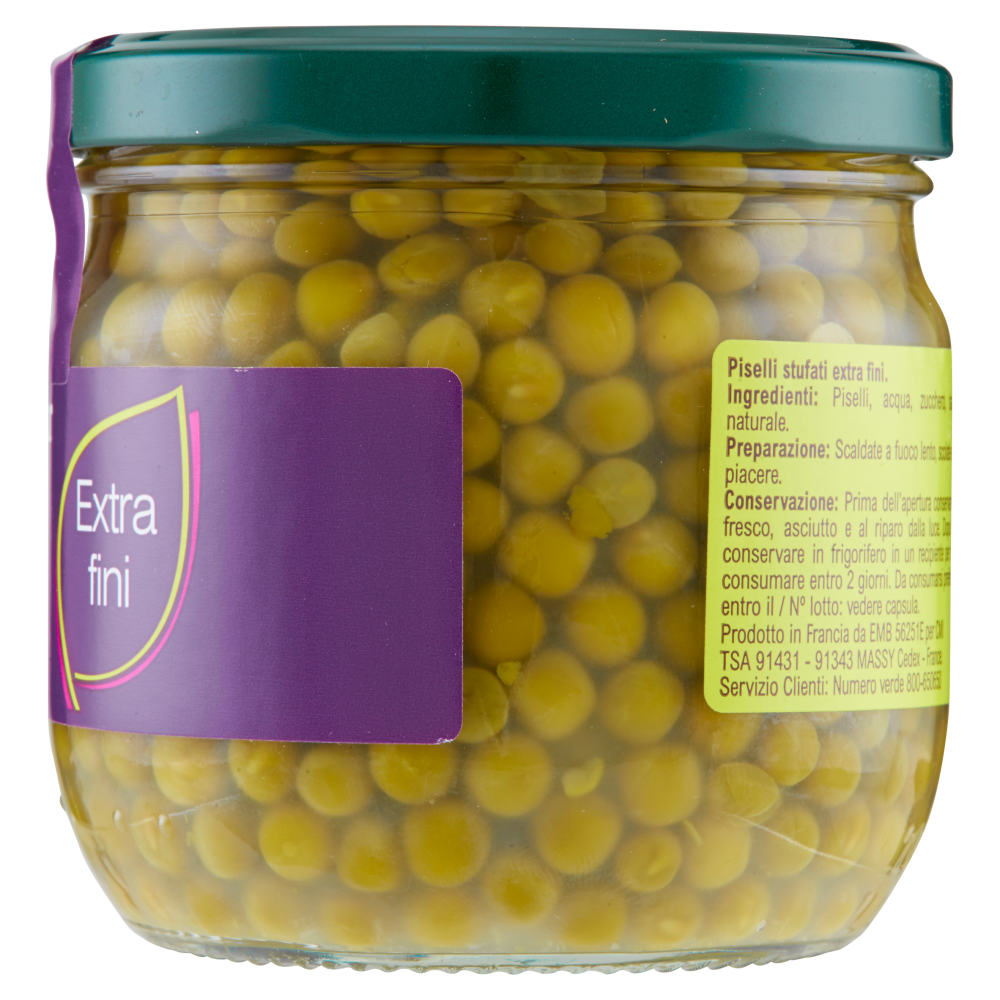 Carrefour Piselli stufati extra fini 330 g