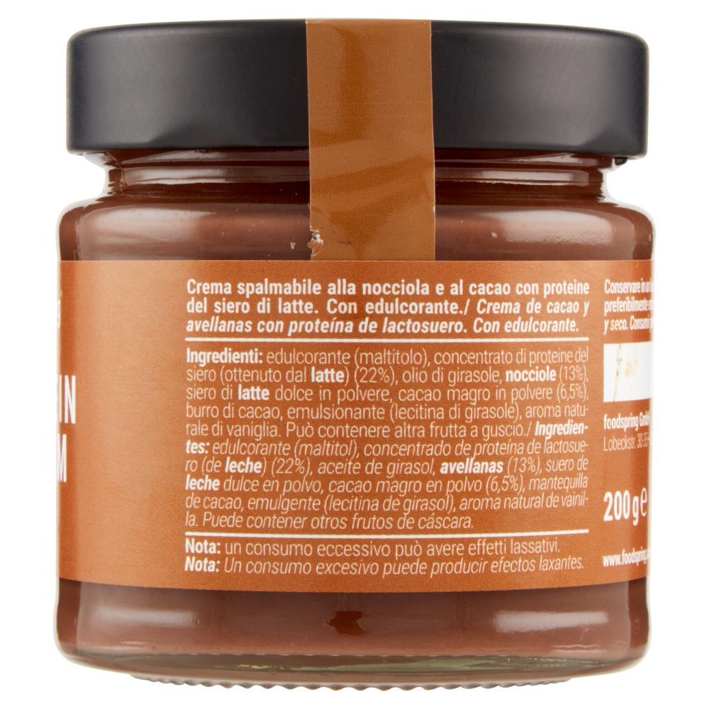 foodspring Protein Cream Nocciola 200 g