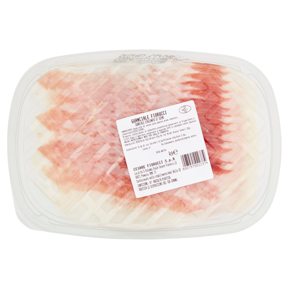 Fiorucci Guanciale di Puro Suino 90 g