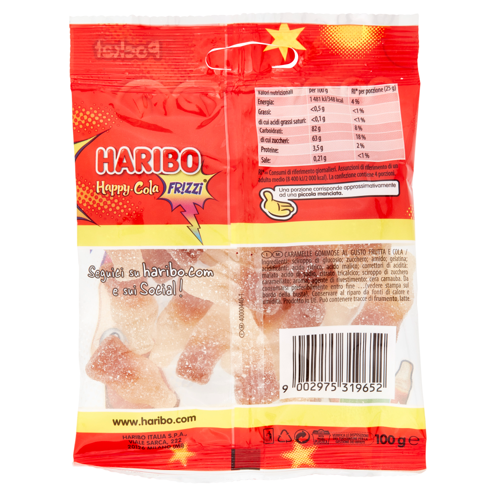 Haribo Happy-Cola Fr!zzi 100 g