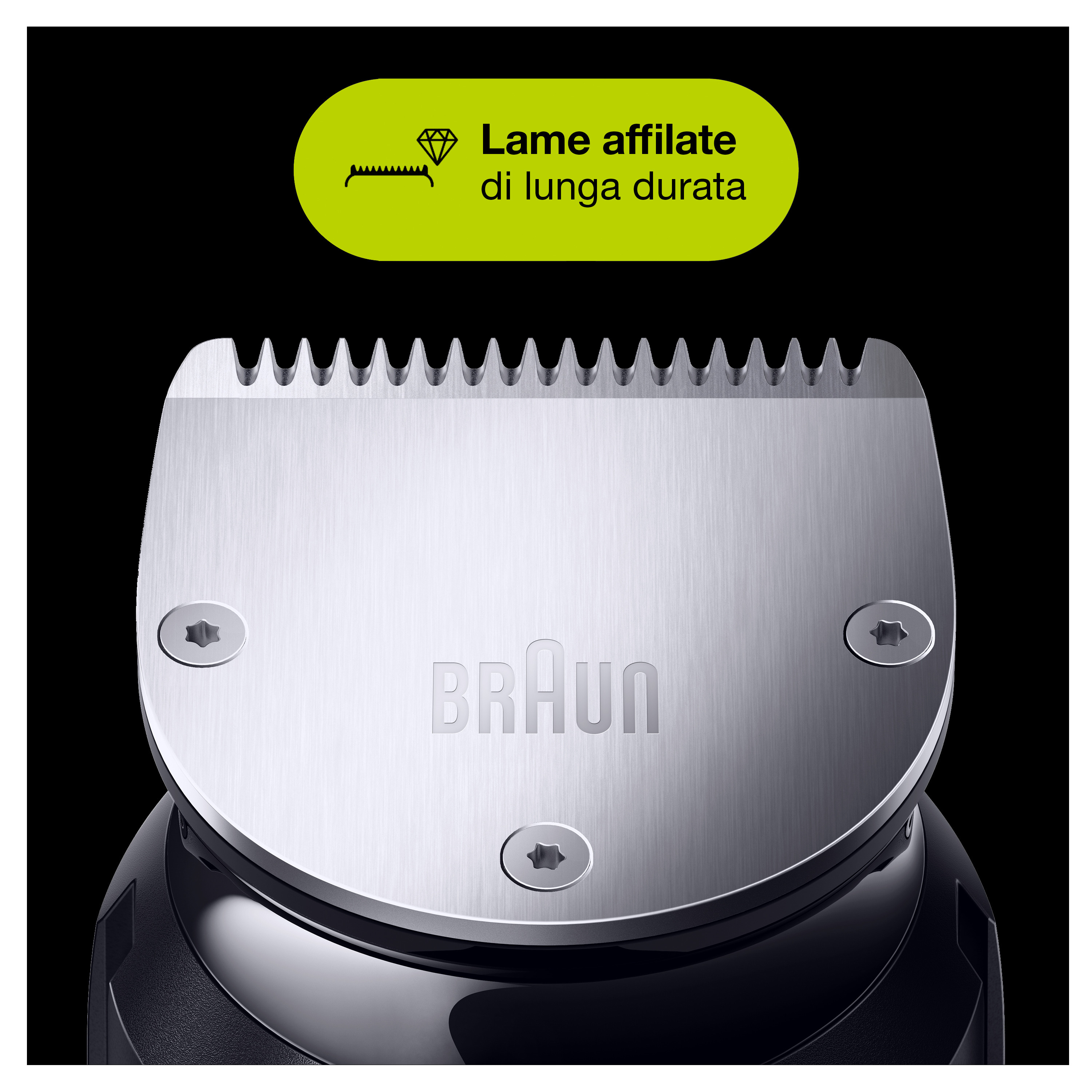 Braun Regolabarba Uomo MGK7221 Rifinitore 10-In-1, Rifinitore Corpo E Tagliacapelli, Progettato Per Durare Il Doppio*, Grigio Scuro