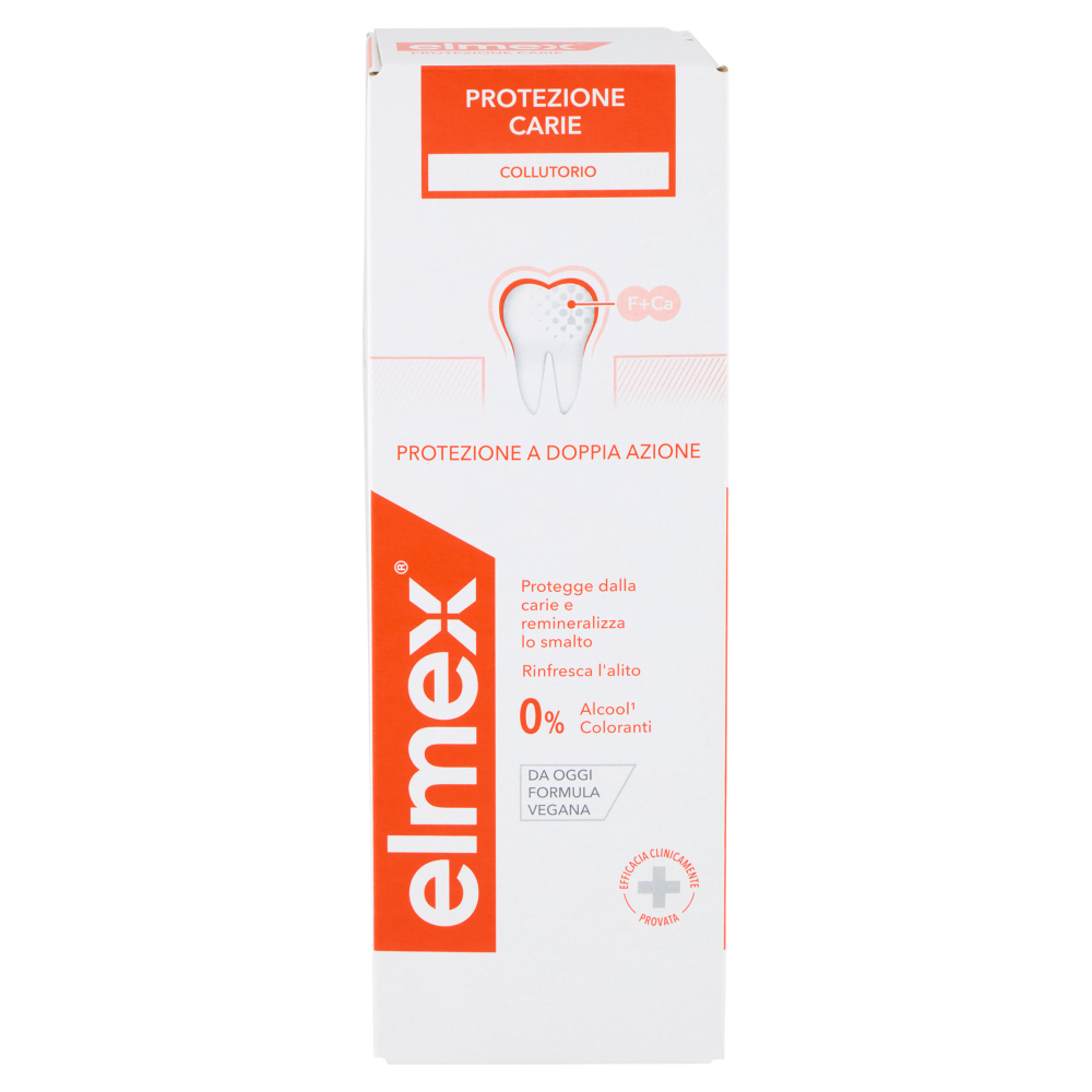 elmex collutorio Protezione Carie rinfresca l'alito 400 ml