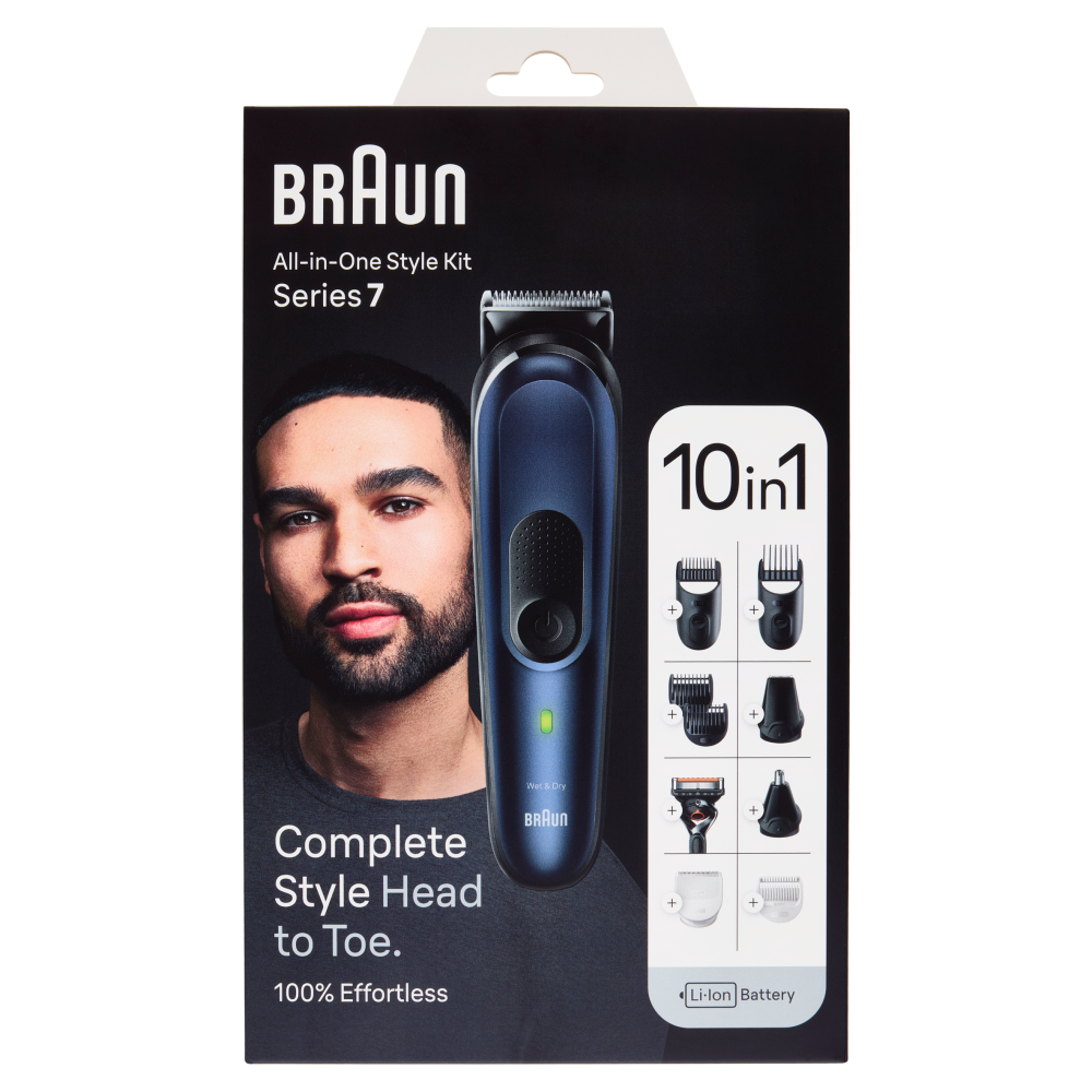 Braun All-in-One Style Kit Series 7 10in1 MGK7421 Beard, Head & Body
