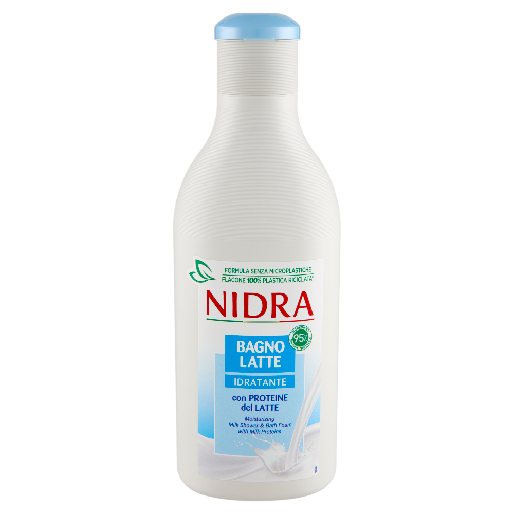 Nidra Bagno Latte Idratante con Proteine del Latte 750 mL