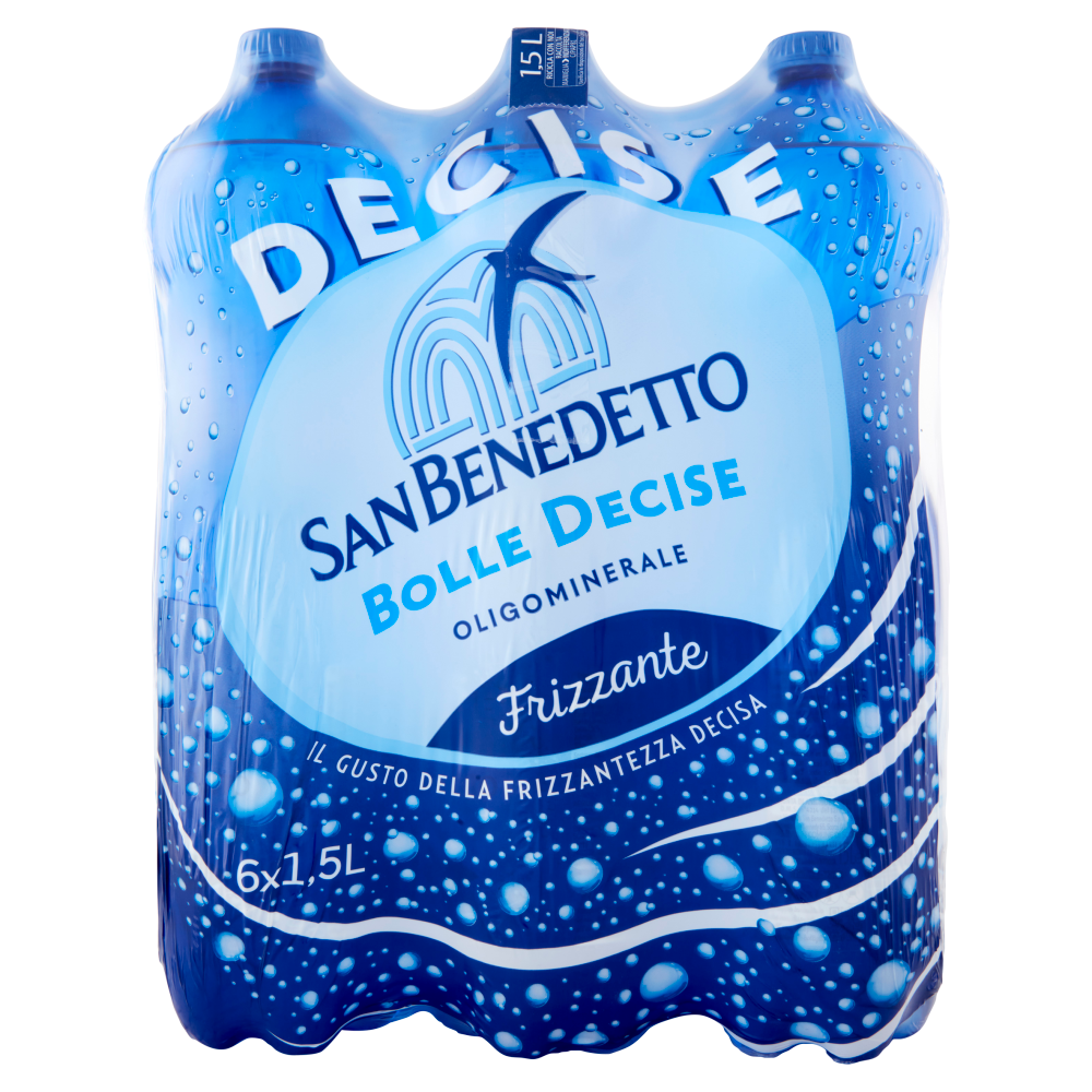 San Benedetto Oligominerale Benedicta Frizzante 6 x 1,5 L