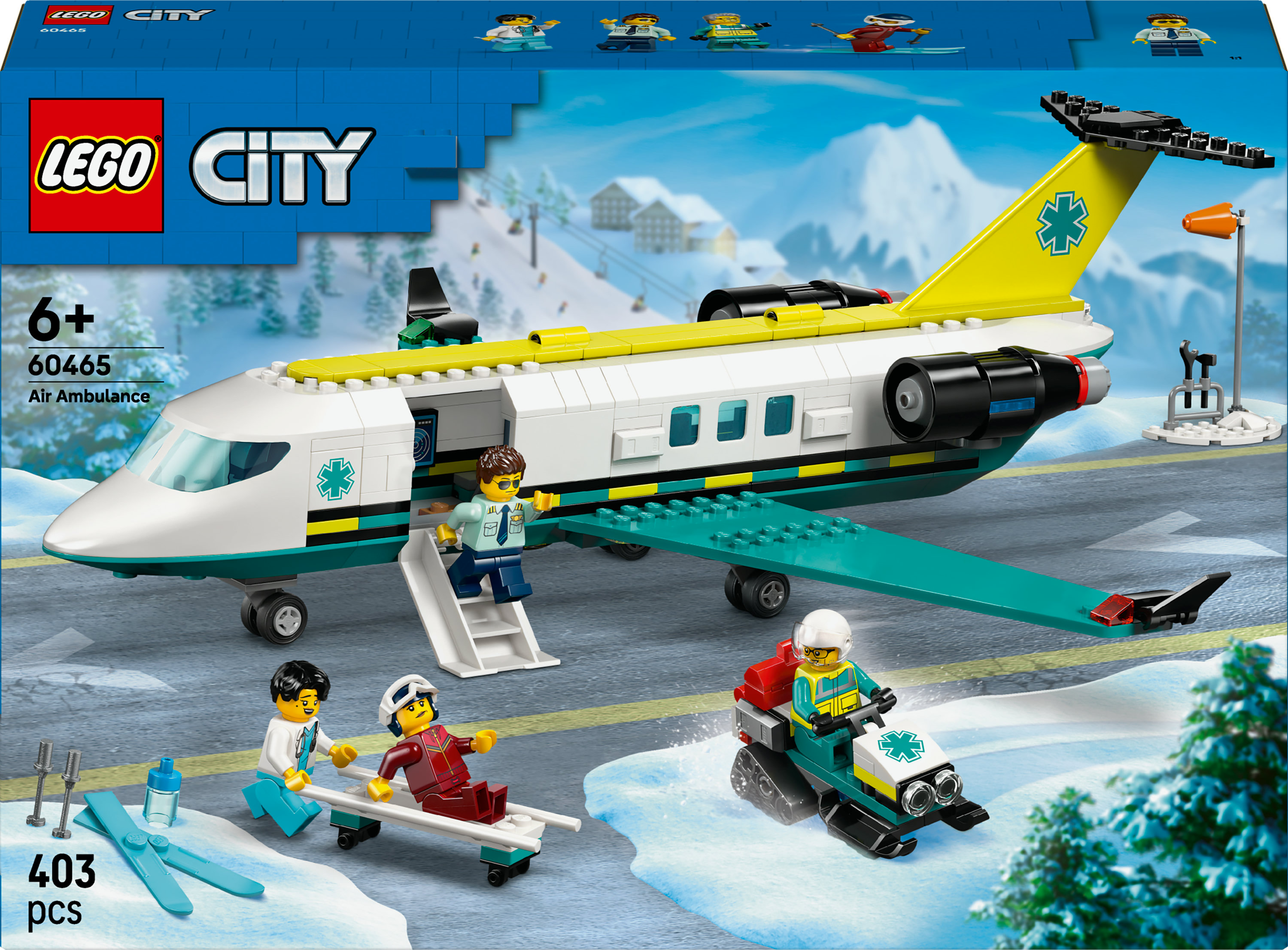 LEGO City Aereo ambulanza di emergenza